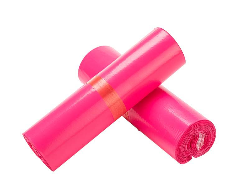 青铜峡玫红色快递袋-02